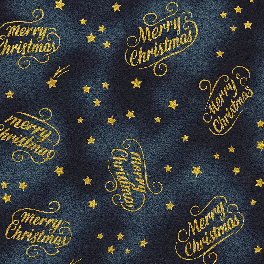 Marry Christmas Printed Fabric 140cm Wide 100% Cotton Christmas Fabric
