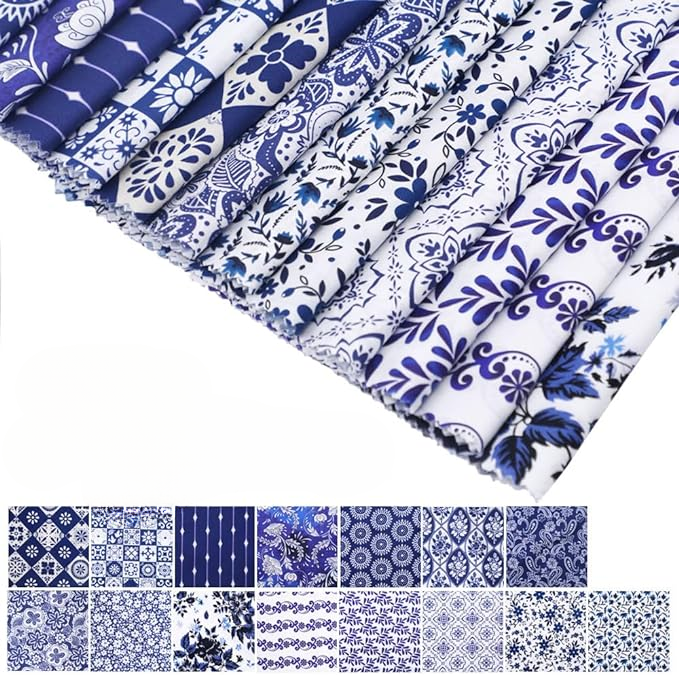 Quilted Cotton Fabric by the Yard: Discover the Charm of Designer Quilting  Fabric and Block Print Elegance