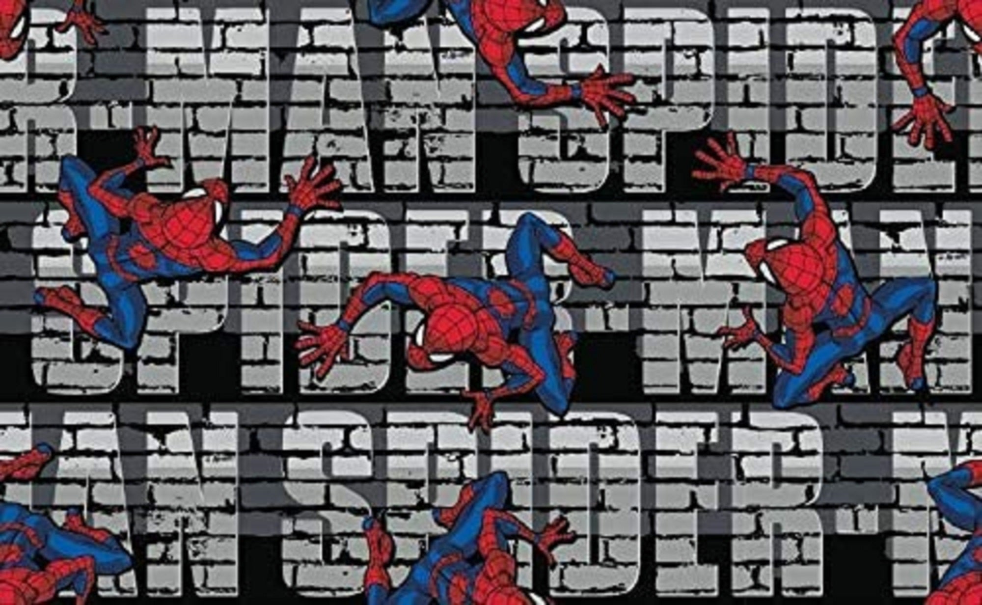 Camelot Spiderman Wall Crawler Marvel Cotton Print Fabric – CraftsFabrics