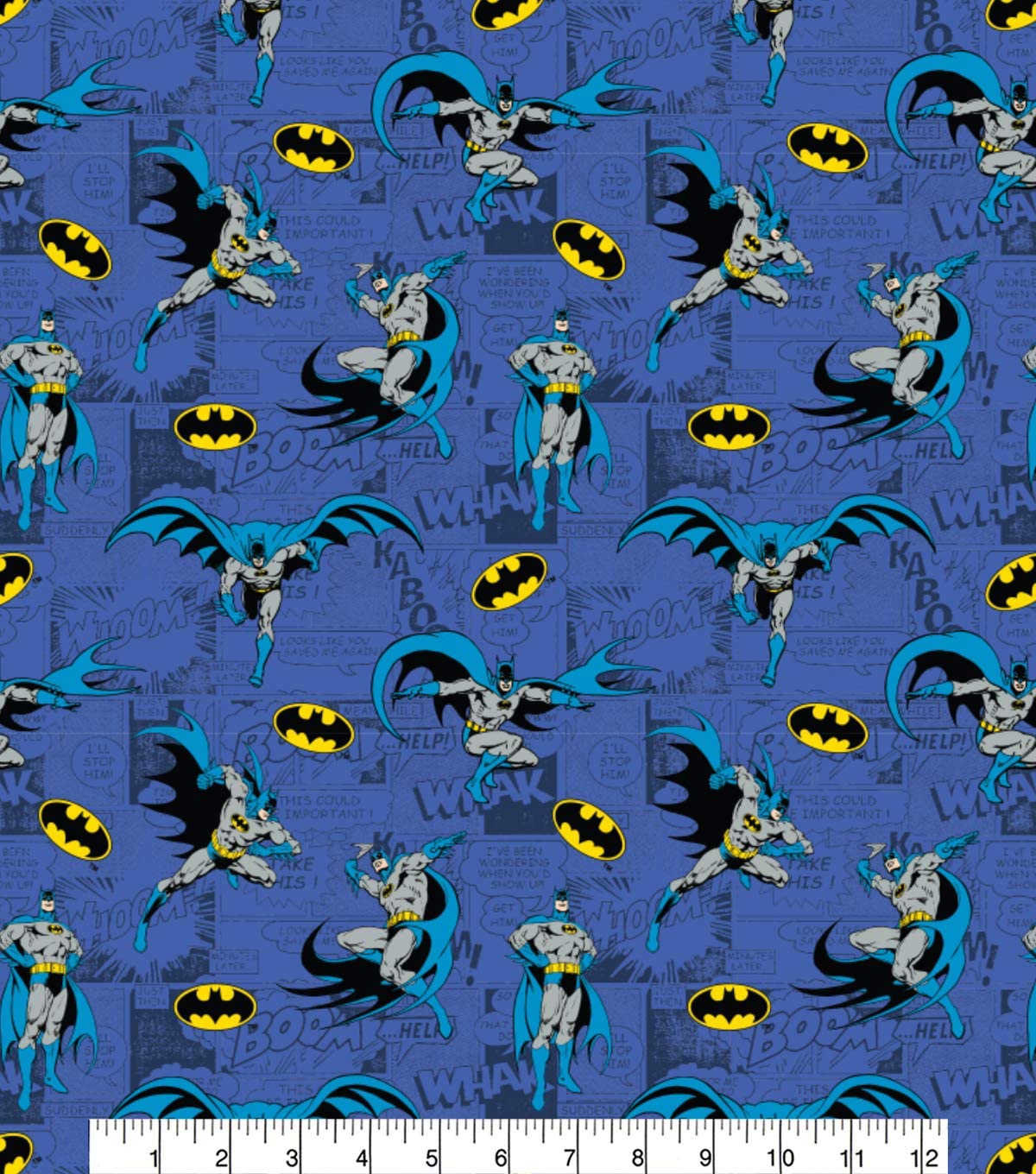 Fabric Stoff Comic Comic Book Fabric, Premium Digital Print Cotton