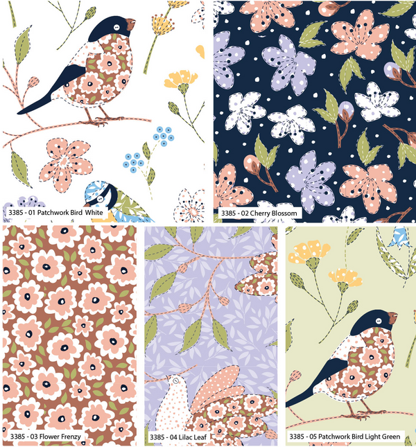 Patchwork Birds Collection