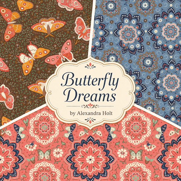 Butterfly Dreams by Alexandra Holt Fabric
