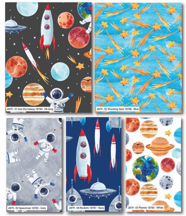 Into The Galaxy Fabric Collection