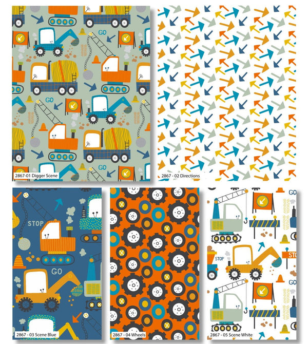 Company Diggers Fabric Collection