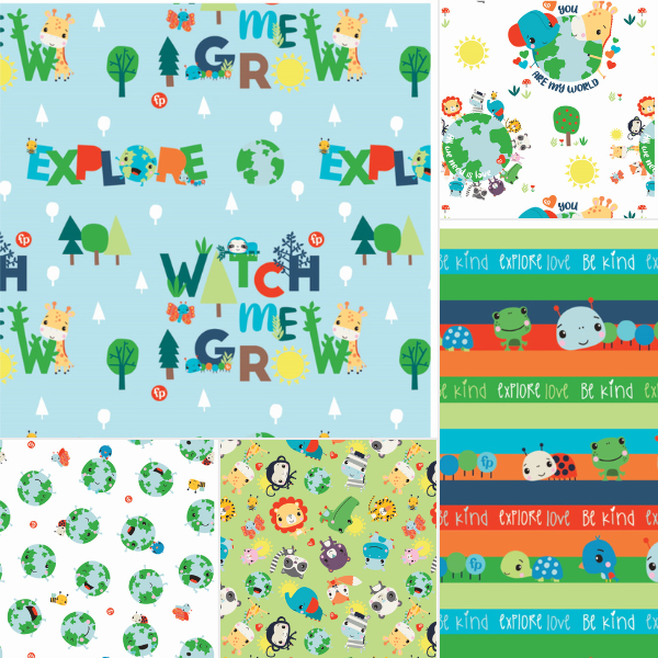 Watch Me Grow Fabric Collection