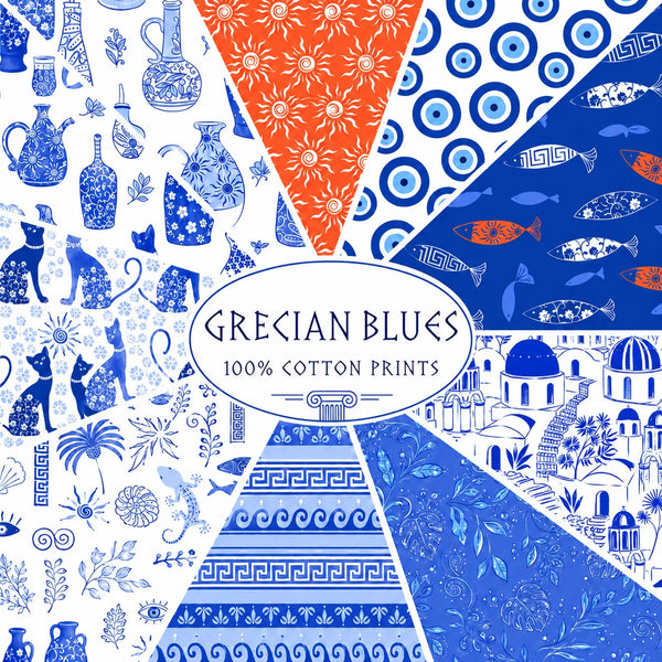 Grecian Blues Victoria Louise Design