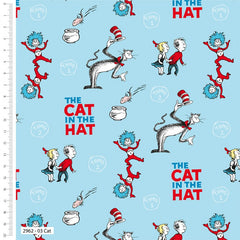 Crafts Cotton Company Dr Seuss Books 110cm Wide 100% Premium Cotton Organic Cotton Prints