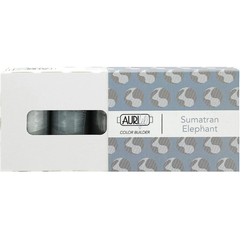 Aurifil 40wt Cotton Color Builder Thread Collection – Elefantengrau, ideal zum Basteln, Quilten, Nähen, Sticken