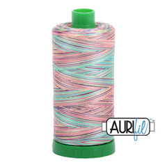 Aurifil 40wt Mako Cotton Variegated Thread (1094yds), Marrakesh - 3817