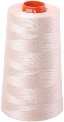 Aurifil Mako 50 Wt 100% Cotton Thread, 6,452 Yard Cone Sandstone perfect for hand and machine quilting, hand and machine piecing MK50CO