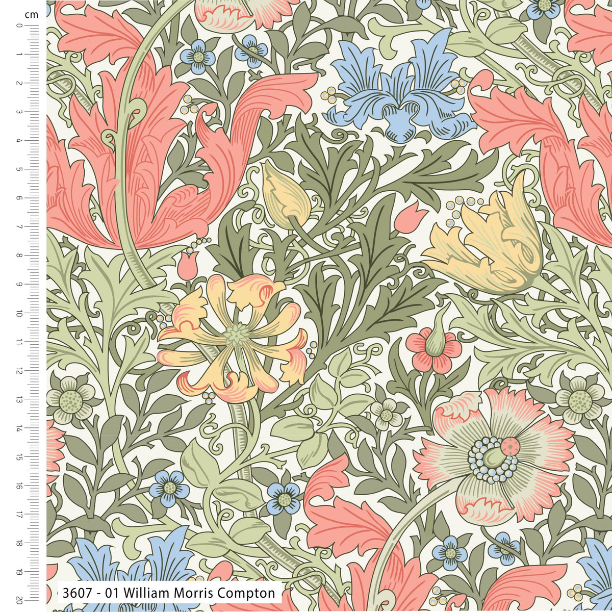 Craft Cotton Co. – William Morris Cotton/Viscose Printed Fabric