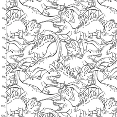3 Wishes 100% Cotton Totally ROARsome by Josh Rey 112cm Wide Premium Cotton Flannel Ideal for Crafting and Quilting