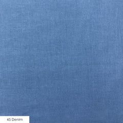 CraftsFabrics White Plain Dyed Homespun Cotton Fabric – 100% Cotton – 110cm Wide – Craft, Quilting & Dressmaking Fabric