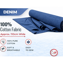 CraftsFabrics Wine Plain Dyed Homespun Cotton Fabric – 100% Cotton – 110cm Wide – Craft, Quilting & Dressmaking Fabric