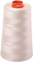 Aurifil Mako 50 Wt 100% Cotton Thread, 6,452 Yard Cone Sandstone perfect for hand and machine quilting, hand and machine piecing MK50CO