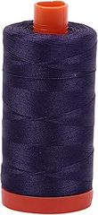 Aurifil Mako Cotton Thread Solid 50WT Cotton Single Spool 1422 yd Ideal for Machine Embroidery, Quilting and Sewing