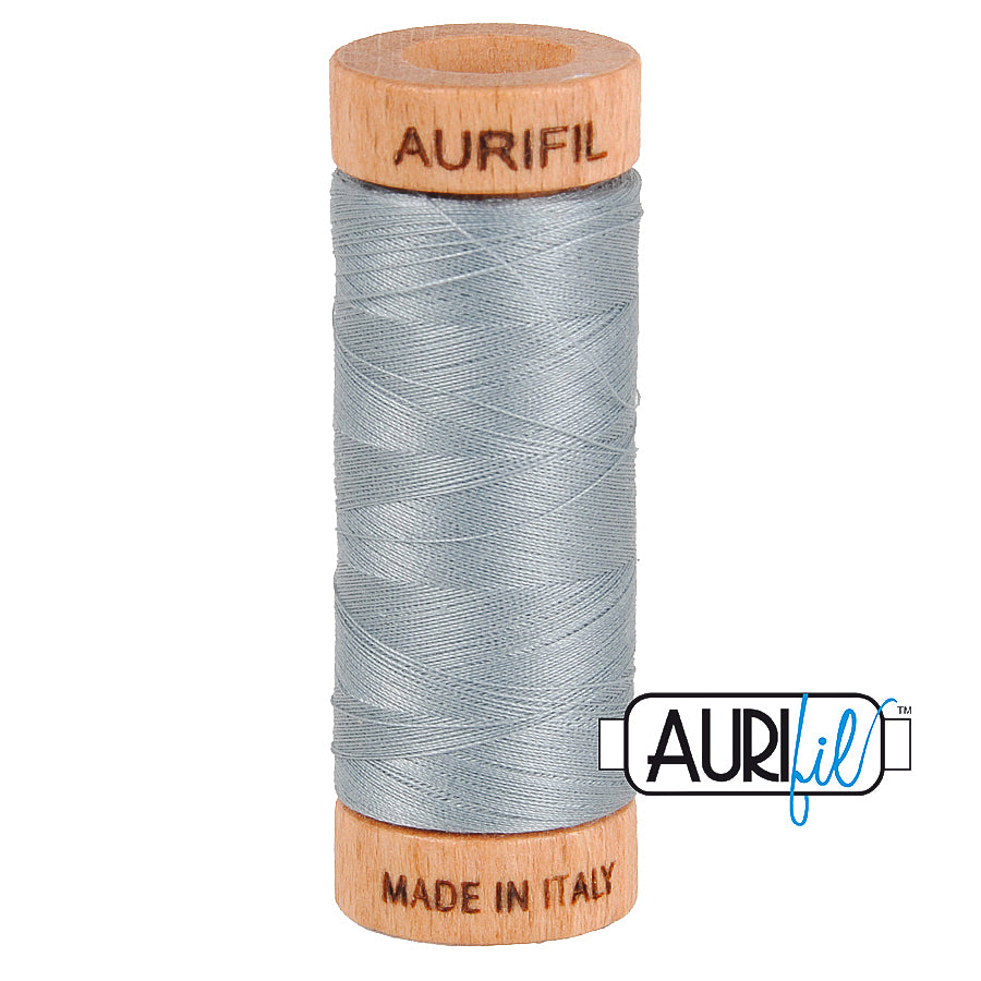 Aurifil Baumwoll-Mako-Garn, 80wt, 284 m, ideal zum Nähen, Quilten, Häkeln