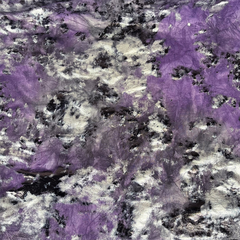 Tie Dye Grey Purple Poly Spandex 150cm Wide Digitally Printed Fabric for Crafting, Sewing, Patchwork, Dressmaking