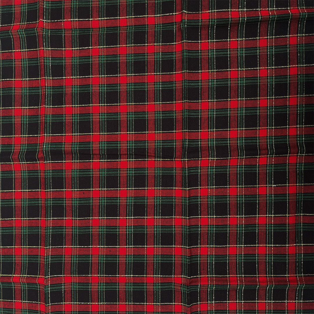 The Craft Cotton Co. Tartan métallique 100 % coton, 112 cm de large, motif tartan à carreaux, pour loisirs créatifs, quilting, couture et décoration d'intérieur