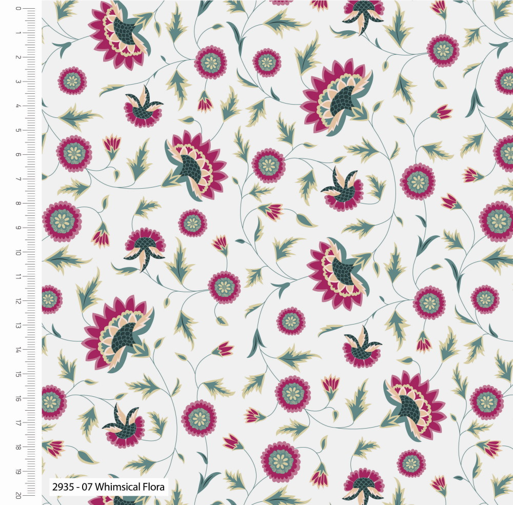 Make + Believe Fabrics 110cm Wide 100% Indian Summer Organic Premium Cotton Fabric for crafts, displays, table decoration & dress fabric