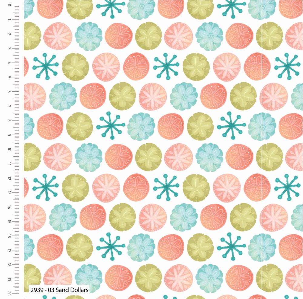 The Craft Cotton Co. Mermaid Friends 100% Cotton Prints 110cm Wide Craft Fabric