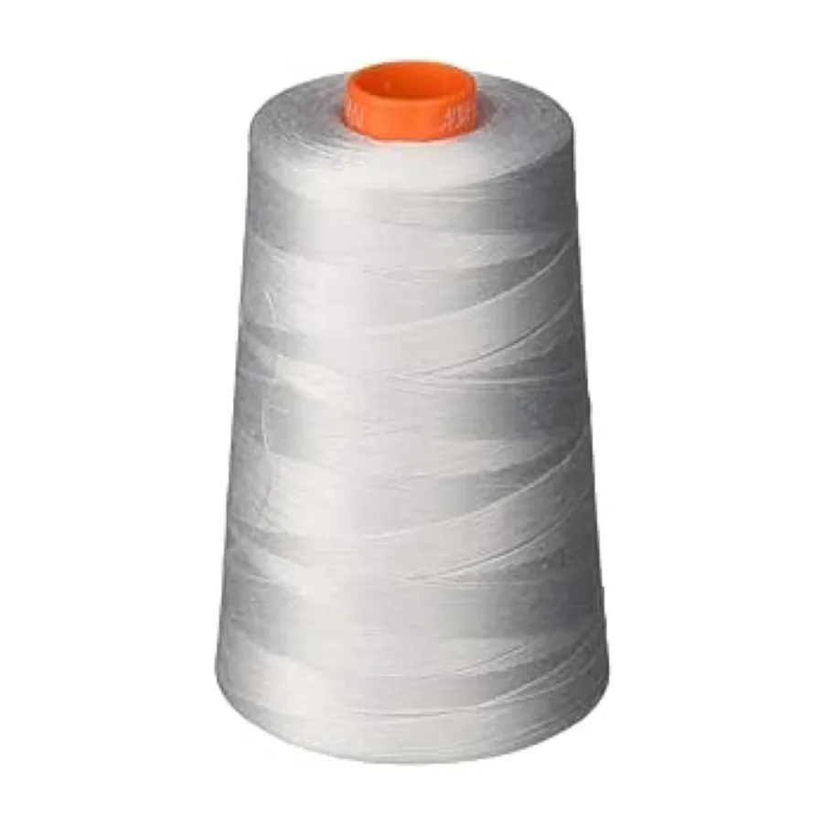 Aurifil Mako 50 Wt 100% Cotton Thread, 6,452 Yard Cone Sandstone perfect for hand and machine quilting, hand and machine piecing MK50CO