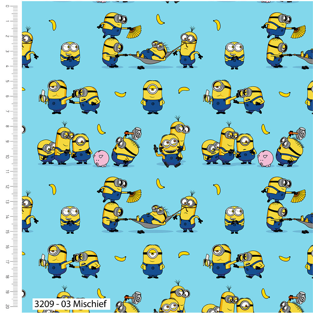 Craft Cotton Company Minions Cotton Print Fabric Collection (3209)