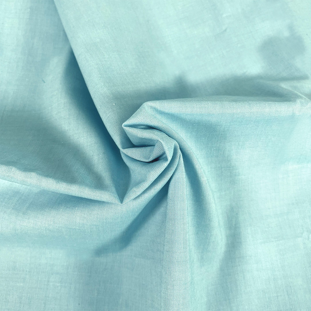The Craft Cotton Co. Baumwoll-Oxford-Chambray, 100 % Bio-Baumwolle, 110 cm breit, Jeansstoff zum Basteln, Quilten, Nähen, Heimdekoration
