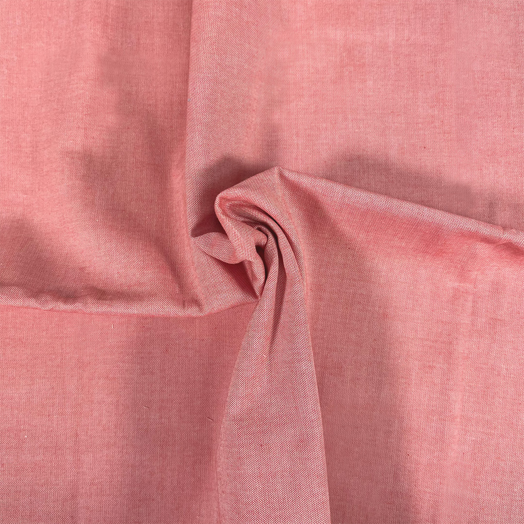 The Craft Cotton Co. Baumwoll-Oxford-Chambray, 100 % Bio-Baumwolle, 110 cm breit, Jeansstoff zum Basteln, Quilten, Nähen, Heimdekoration