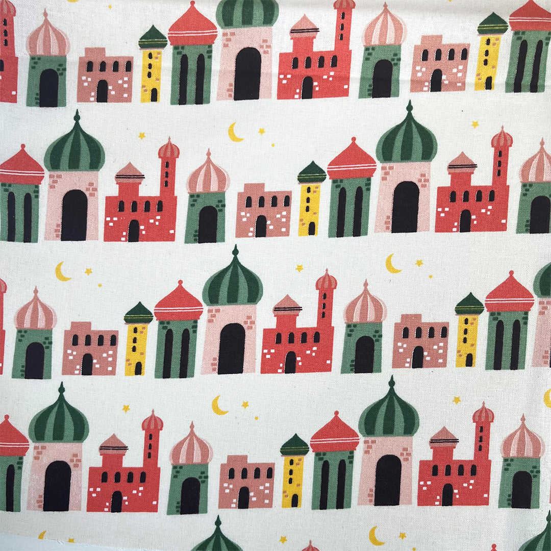 Camel Desert Animals Cotton Print Fabric