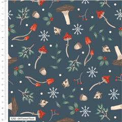 Craft Cotton Co. 100% Cotton Twilight Winter Cotton Fabric 110cm Wide Fabric for Crafting, Sewing, Home Décor, Kid's Craft