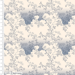 Serenity in Japan – V&A– 100% Organic Cotton Prints 110cm Wide Digitally Printed Fabric for Crafting, Quilting, Dressmaking