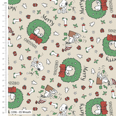 Craft Cotton Co. 100% Cotton Snoopy Farmhouse Comforts Fabric 112cm Wide For Crafting, Patchwork, Sewing, Home Décor, Kid's Craft