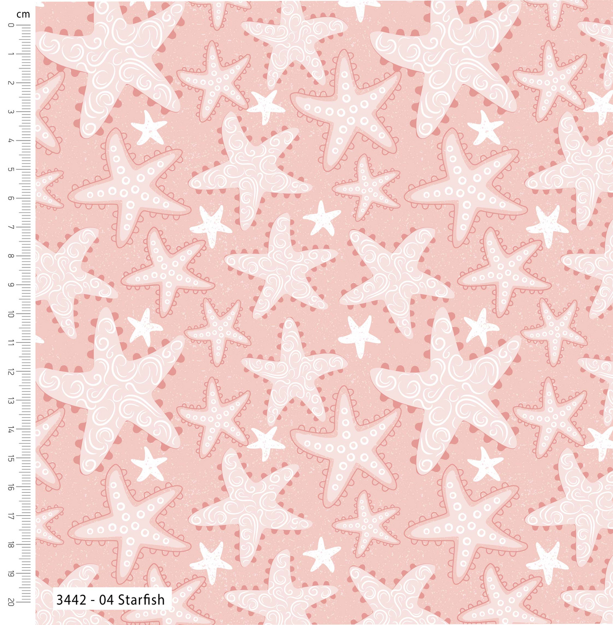 Tranquil Shores by M+B – 100% Organic Cotton Prints 112cm Wide Digitally Printed Fabric for Crafting, Quilting, Dressmaking