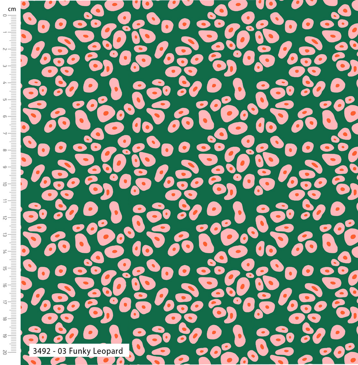 The Craft Cotton Co. Loose Fabric Poppy Queen by Savanna Rawson 100% Cotton Fabric - Width: 112cm / 44". Weight: 148gsm
