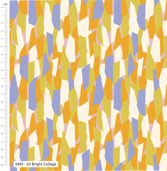 Retro Sunshine Collection 100% Cotton 112cm Wide Cotton Digital Print Ideal For Crafting, Quilting, Sewing, and Home Decor