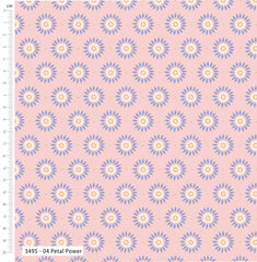 Retro Sunshine Collection 100% Cotton 112cm Wide Cotton Digital Print Ideal For Crafting, Quilting, Sewing, and Home Decor