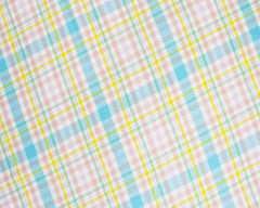 CraftsFabrics Polyviscose Tartan Rainbow