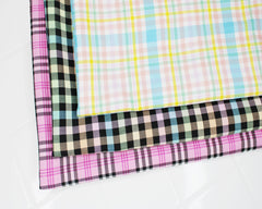 CraftsFabrics Polyviscose Tartan Rainbow