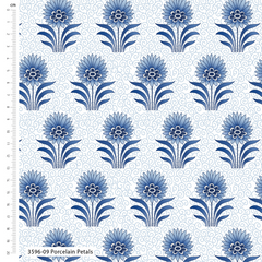 Crafts of Tranquility Ornamental The V&A Museum 100% Organic Cotton 45cm x 55cm Wide Fat Quarter Bundle for Crafting, Sewing, Patchwork