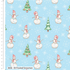 Merry Little Christmas by Mari Cali Art 100% Cotton 45x55cm Wide 5Pcs Christmas Fat Quarter for Sewing, Quilting, Dressmaking, Patchwork