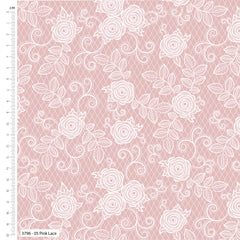 Bows and Ballet Design 100% Cotton Fabric