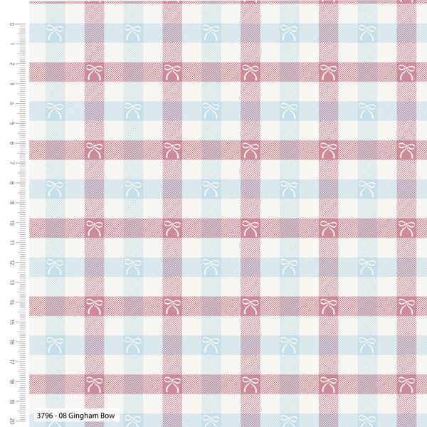 Bows and Ballet Design 100% Cotton Fabric