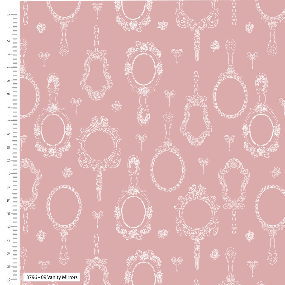 Bows and Ballet Design 100% Cotton Fabric