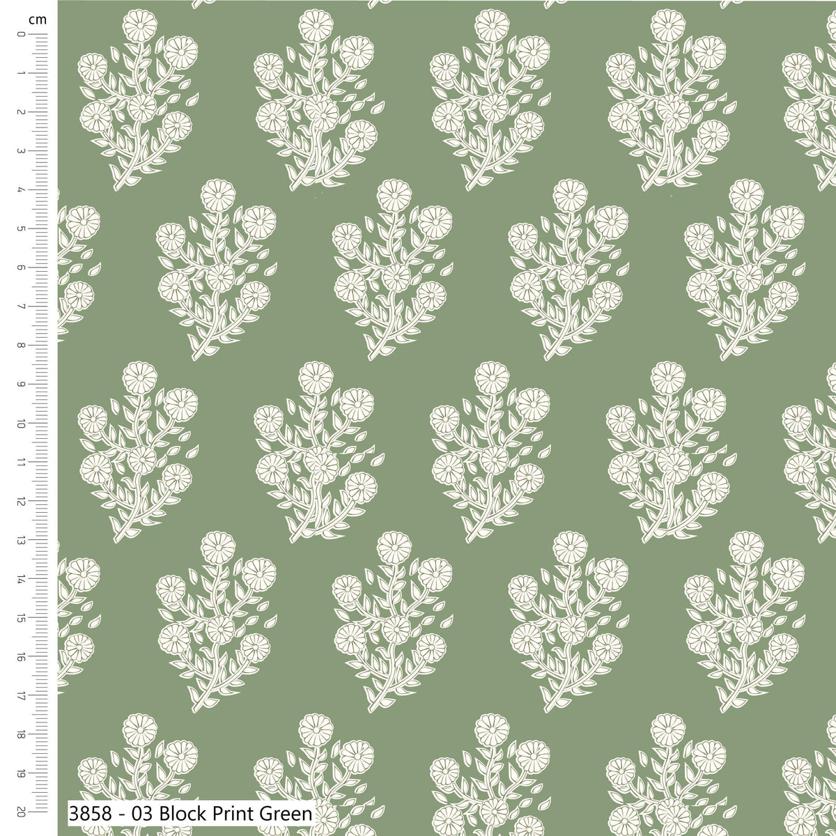 Forest Leaves 100% Cotton 112cm Wide Printed Fabric