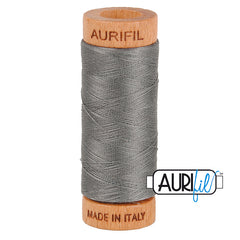 Aurifil Baumwoll-Mako-Garn, 80wt, 284 m, ideal zum Nähen, Quilten, Häkeln
