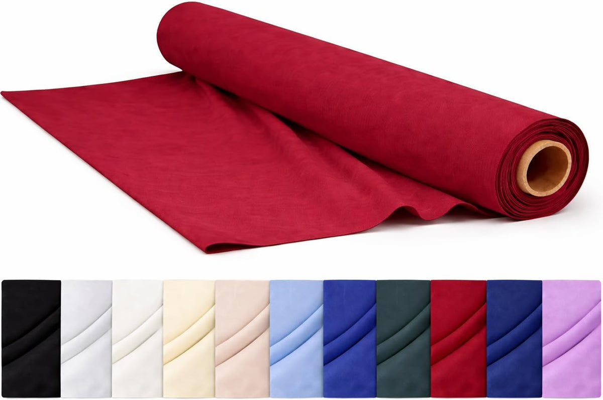 CraftsFabrics Plain Dyed Homespun Cotton Fabric
