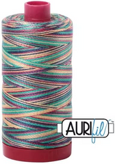 Aurifil 12wt Thread - Marrakesh - Variegated (3817) Large Spool 100% Egyptian Cotton