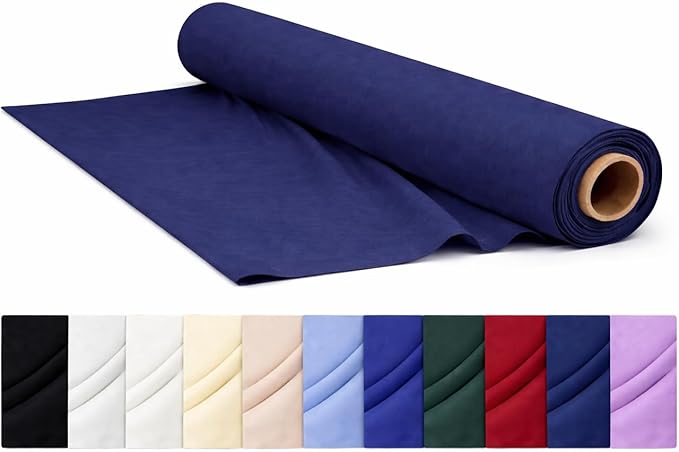 CraftsFabrics Plain Dyed Homespun Cotton Fabric
