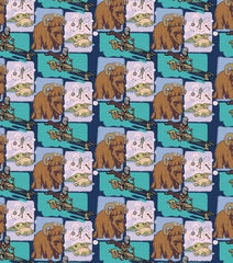 Star Wars Memories Retro-Drucke, Fat Quarter Bundle 4er-Pack, 100 % Baumwolle